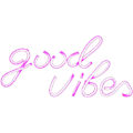 Miniatyrbild 1 av 5: Good Vibes Neon-skylt för bröllop, väggdekoration, USB-driven LED-neonljus, nattlampa för sovrum, inredning