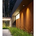 Miniatyrbilde 3 av 4: Sett med 4 LED nedfelt taklamper IP65 vanntett 5 W varm hvit rund nedfelt spot, plast, hvit