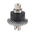 Miniatyrbild 1 av 5: QZJ05 Metalldifferential för Xinlehong Q901 Q902 Q903 9130 9136 9137 1/16 Fjärrkontrollbil Reservdelar Tillbehör