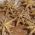 Miniatyrbillede 4 af 5: Julepynt Guld Festartikler Jule Stjerne Ornamenter Flash Hængende Stjerner Retro Juledekoration