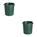Miniatyrbillede 1 af 5: 2X Rivningssikre 100L Haveaffaldsposer (fortykket version 100L 50x65cm)