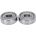Miniatyrbillede 2 af 5: 2 stk. 6200ZZ dobbelt afskærmede kuglelejer 10mm x 30mm x 9mm