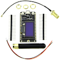 Miniatyrbild 3 av 5: ESP-32 Wifi Bluetooth Utvecklingskort Modul Blå Display 0,96 Tum Lora32 Lora 868Mhz ESP32 Lora Oled Med Antenn