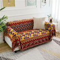 Miniatyrbild 4 av 5: Soffa filt soffa överkast säng överkast säng filt stol överdrag resefilt dekorativ filt sofföverdrag med pompom mönster 130cm 180cm