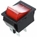 Miniatyrbillede 3 af 5: SODIAL(R) 2 stk. KCD4 DPST ON-OFF 4-bens båd vippekontakt 15A/20A AC 250V/125V
