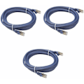 Miniatyrbilde 1 av 5: 3 stk. 3 Internettkabel Internett patchkabel Skriverkabel LAN nettverkskabel Datamaskin patchkabel Datamaskin LAN kabel Brokabel Nettverk patch