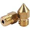Miniatyrbild 4 av 5: 16 st MK8 3D-skrivarmunstycken för -10 7 olika dimensioner 0,2 mm, 0,3 0,4 0,5 0,6 0,8 1,0 mm