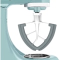 Pikkukuva 2 / 5: KENOME 4,5/5 litran Flex Edge -vaihtoterä KitchenAid-kallistuspääsekoittimelle, valettu täysmetallivaihtoterä joustavalla silikonikulma-apulaitteella