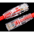 Miniatyrbilde 2 av 5: 50 stk Serie Cat6 RJ45 UTP-kontakt Ethernet-kabelkontakt 8P8C Nettverk CAT 6 Modulære plugger med 6,5 mm RJ45-hetter