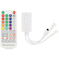 Miniatyrbillede 1 af 5: SP511E WiFi Musik LED-controller til WS2812B WS2811 Adressable Pixel RGB LED-strimmel Dobbelt Output Alexa Stemme App-kontrol