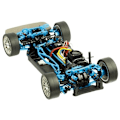 Pikkukuva 3 / 5: Metal keskiakselin vetoakseli ja potkuriakselin sarja TT-02 TT-02B TT02 TT02B 1/10 RC-auton päivitysosat, 1