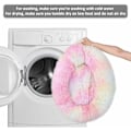 Pikkukuva 4 / 5: Donitsi-koiran ja -kissan peti, pehmeä plushipehmuste, liukumaton konepesu, itsestään lämpenevä lemmikkipetti - parempi uni kissoille ja pienille ja keskikokoisille koirille (useita kokoja