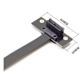Pikkukuva 3 / 5: PCIE PCI -virtakaapelin jatkokaapeli PCI-E Express -virtakaapelin jatkokaapeli PCIE X1 -kortti Emolevyn jatkokaapeli Jatkokaapeli Adapterikaapeli 20cm