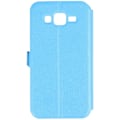 Miniatyrbilde 2 av 5: Stativ Flip Holder Etui Deksel for Galaxy J5 Farge: Blå