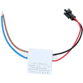 Miniatyrbillede 1 af 5: LED Driver, AC95-265V Indgang 2-4VDC Udgang 500mA 1X3W LED Driver Strømforsyning LED Lampe Transformer Driver Connector, til LED Belysningsprodukter, Drivi