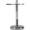 Miniatyrbillede 1 af 5: Chrome Razorbørsteholder Razor Stativ (Sølv)