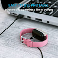 Pikkukuva 4 / 5: 2 kpl latauskaapelia Fitbit Luxe -kuntoilupantaan, varaosalaturikaapeli Fitbit Luxe -laitteeseen (3,3 jalkaa/1,6 jalkaa)