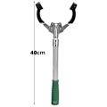 Miniatyrbillede 4 af 5: Affaldsopsamler-værktøj, langarmet affaldsopsamler, affaldsopsamlingspind i legering, 40 cm affaldsklemme.