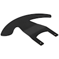 Miniatyrbilde 4 av 5: Oppgraderte Heavy Duty Padleskiftere for G25 G27 Flatt Styring for 13-14 Tommers Hjul Racing RC Bil