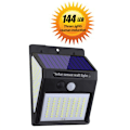 Miniatyrbillede 5 af 5: 144 LED solcellelys udendørs solcellelamper med bevægelsessensor sollampe udendørs vandtæt lys