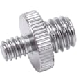 Miniatyrbillede 5 af 5: 1/4 tommer 3/8 tommer konverter gevindskrueadapter kamerasæt/stativ/monopod/kuglehoved/lampeholder