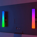 Miniatyrbilde 3 av 5: RGB lyslist musikkbelysning LED-stripe lys romdekor dekorasjonslampe EU-plugg Bluetooth APP fjernkontroll