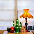 Miniatyrbillede 4 af 5: LED Kaktuslys, Fiesta Dekoration Lys, Sød Kaktus Natbord Lampe, Til Børneværelse, Soveværelse, Gave, Fest, Fiesta Festartikler, Have, Hjem