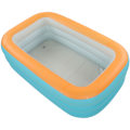Miniatyrbillede 2 af 5: Foldbar Oppustelig Børne Swimmingpool 3 Lag Foldbar Oppustelig Børnepool til Udendørs Baghave 1.5m/5ft