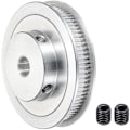 Miniatyrbillede 5 af 5: 80 Tands 2GT Synkron Remskive Boremål 12 mm til 3D-printer GT2 Tandrem