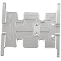 Miniatyrbild 4 av 5: 1/10 CNC Aluminiumlegering Växellådsfäste för Rc Track Axial SCX10 D90 D110 Silver