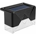 Miniatyrbillede 1 af 5: Trappehegn Solcelle LED Havelys Vandtæt Varmebestandig Trinlys Have Varmt Lys, Led Havelys