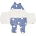 Miniatyrbilde 3 av 5: Høst Tynn Baby Swaddle Sovepose For Nyfødte Dobbelt Lag Vogn Tepper For