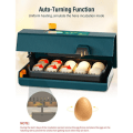 Miniatyrbild 5 av 5: 10 Ägg Automatisk Äggkläckningsmaskin, Äggkläckningsmaskin, Automatisk Kläckningsmaskin Automatisk Äggvridare, Temperaturkontroll och Fuktighetsdisplay