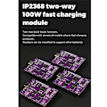 Miniatyrbillede 4 af 5: 100W IP2368 Bidirektionelt opladningsmodul - Boost Type-C Interface Lithium batteri opladningsplade