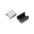 Miniatyrbillede 5 af 5: 3D-printer Trinmotor Driver TMC2208 Lydløs med Lige Indsætningsmodul og Køleplade
