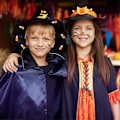 Miniatyrbilde 3 av 5: 50 stk Halloween Resin Candy Corn Kunstig 3D Candy Corn Perle Høst Falsk Korn Scrapbooking Pynt