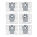 Miniatyrbilde 1 av 5: 6 stk. Erstatningsstøvsugerposer for S8+/S8 Pro Ultra/S7 MaxV Ultra/Q5/Q5+/+/ Max+ støvsuger