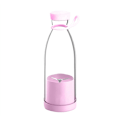 Miniatyrbild 2 av 5: Bärbar mixer 300ML elektrisk juicepress fruktmixer USB uppladdningsbar smoothie minimiixer personlig juicepress, rosa