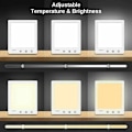 Miniatyrbilde 2 av 5: 10 000 LUX Fototerapilampe, Lysbehandling Lampe med Timerfunksjon og Berøringskontroll, Lysbehandling mot Depresjon med 3 Lysstyrkenivåer, Annons