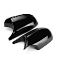 Miniatyrbillede 3 af 5: Blank sort spejlhus i sort til 3-serie E90 E91 E92 E93 2008-2013 5116720520
