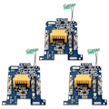 Pikkukuva 3 / 5: 3 kpl BL1830 Li-ion akun suojakorttia PCB latausta varten 18V sähkötyökaluille BL1815 BL1860 LXT400 Bl1850