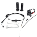 Miniatyrbillede 4 af 5: Throttle Grip Kabel Bremsespaghæng Ignition Switch Kit Passer til Yamaha YZinger 50/PeeWee PW50