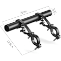 Miniatyrbillede 3 af 5: Forlængelsesramme Lampe Kode Tabelramme Beslag Forlængelsesramme Rides Tilbehør, Sort