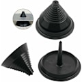 Miniatyrbilde 4 av 5: 4 stk.gressklipperblad-sliper Universal gressklipper-slipertilbehør for gressklippere med 1 stk. bladbalanseringssett, 50 x 47 mm