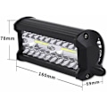 Miniatyrbilde 2 av 4: LED-frontlys for bil - Lang rekkevidde, Offroad lysstang