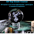 Miniatyrbilde 2 av 5: 60mm 3D Krystallkule Gravert Drageskulptur Gave til Drageelskere Samleobjekt Dragefigurer Glasspynt Midtpunkt med Krystallstativ Bursdagsgave