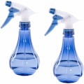 Miniatyrbild 1 av 5: 2 st tomma sprayflaskor, 500 ml fin plast påfyllningsbar tom sprayflaska, transparenta sprayburkar, för frisör, växt, frisörsalong, Cooki