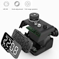 Miniatyrbild 4 av 5: Digital väckarklocka Bluetooth-högtalare FM-radio Temperatur Ljusstyrka Dimmer Timer Klocka Svart-EU-kontakt
