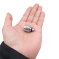 Miniatyrbilde 3 av 5: 3/8-24 Hann til 9/16-18 Hann Dykke Regulator Adapter Rørverktøy Justerbar Kobberkontakt