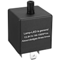 Miniatyrbillede 2 af 4: 2X 12V 3-bens LED-bil Justerbar Blinklysrelæ til Blinklys